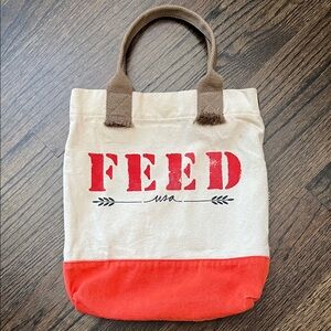 FEED Canvas Tote Bag